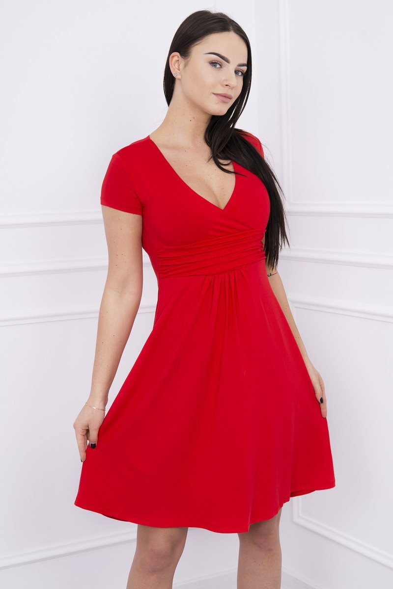 šaty červené